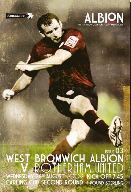 West Bromwich Albion FC  v Rotherham United FC